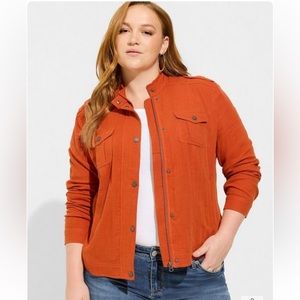 Gauze Fold Utility jacket